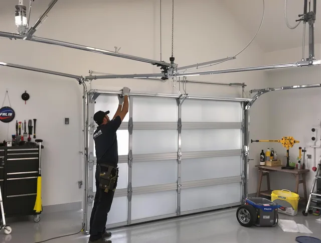 East Cleveland Garage Door Repair certified team performing precision garage door installation in East Cleveland