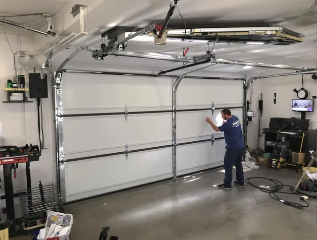 Professional garage door repair service by East Cleveland Garage Door Repair in East Cleveland