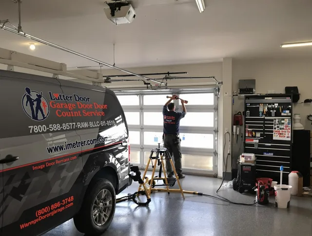 East Cleveland Garage Door Repair team performing same-day garage door repair in East Cleveland
