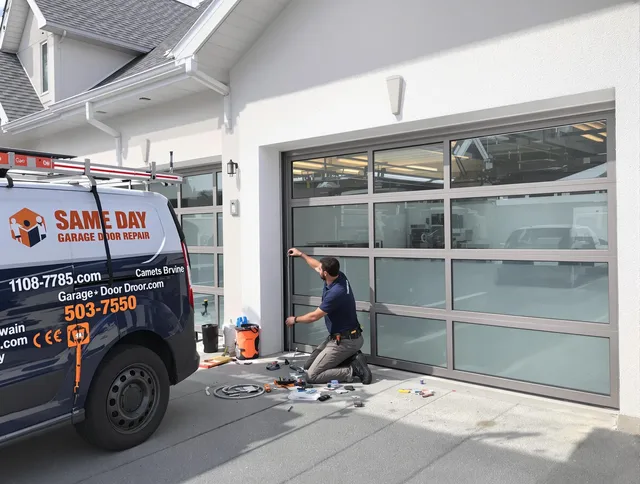 Same-day garage door repair service by East Cleveland Garage Door Repair in East Cleveland